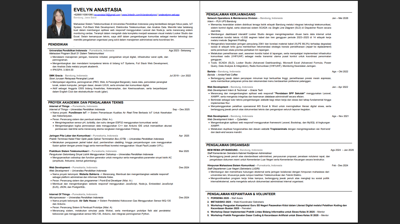CV Preview